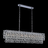 Loops 9L linear crystal chandelier - 044861-010-FR001 *