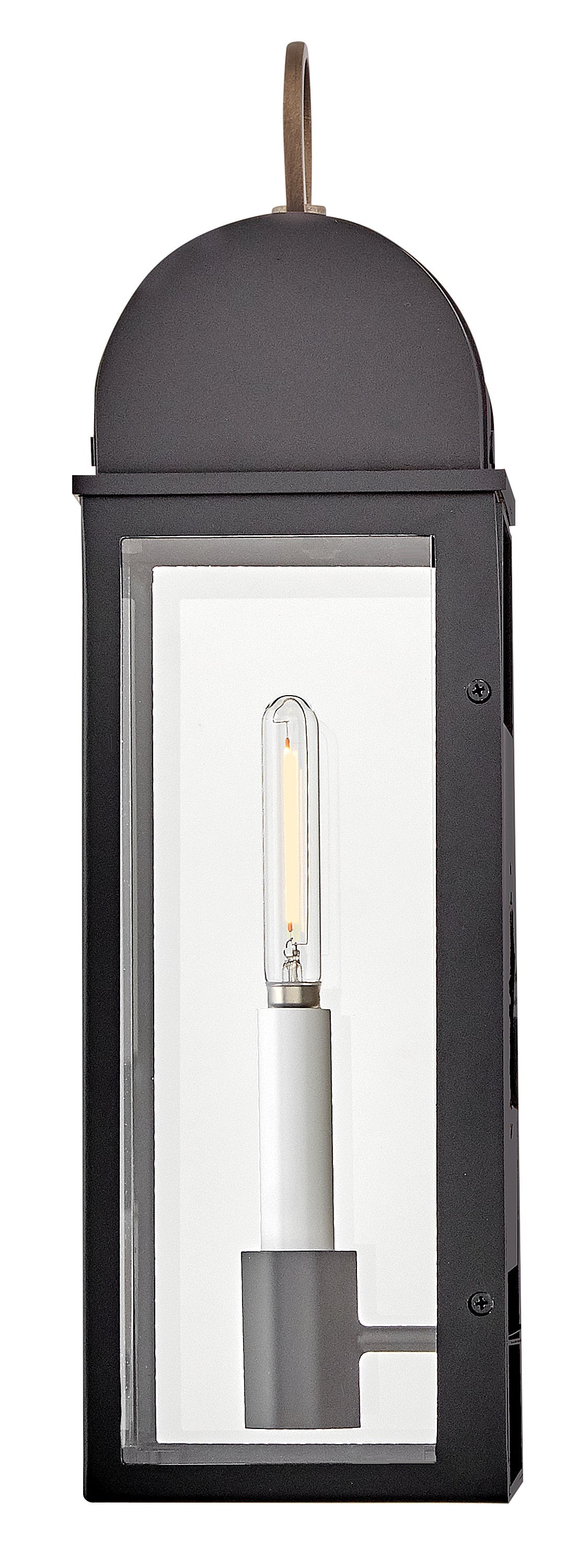 Campbell 1L wall mount lantern - 10660BK-BU