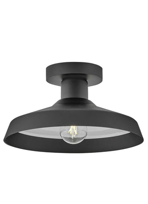 Forge 1L Small Flush Mount- 12072BK