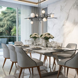 Brindille 8L Linear Chandelier - 131087 *