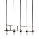 Erlenmeyer 5L Linear Chandelier - 137725 *