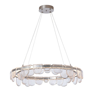Riverbed LED circular chandelier - 139982