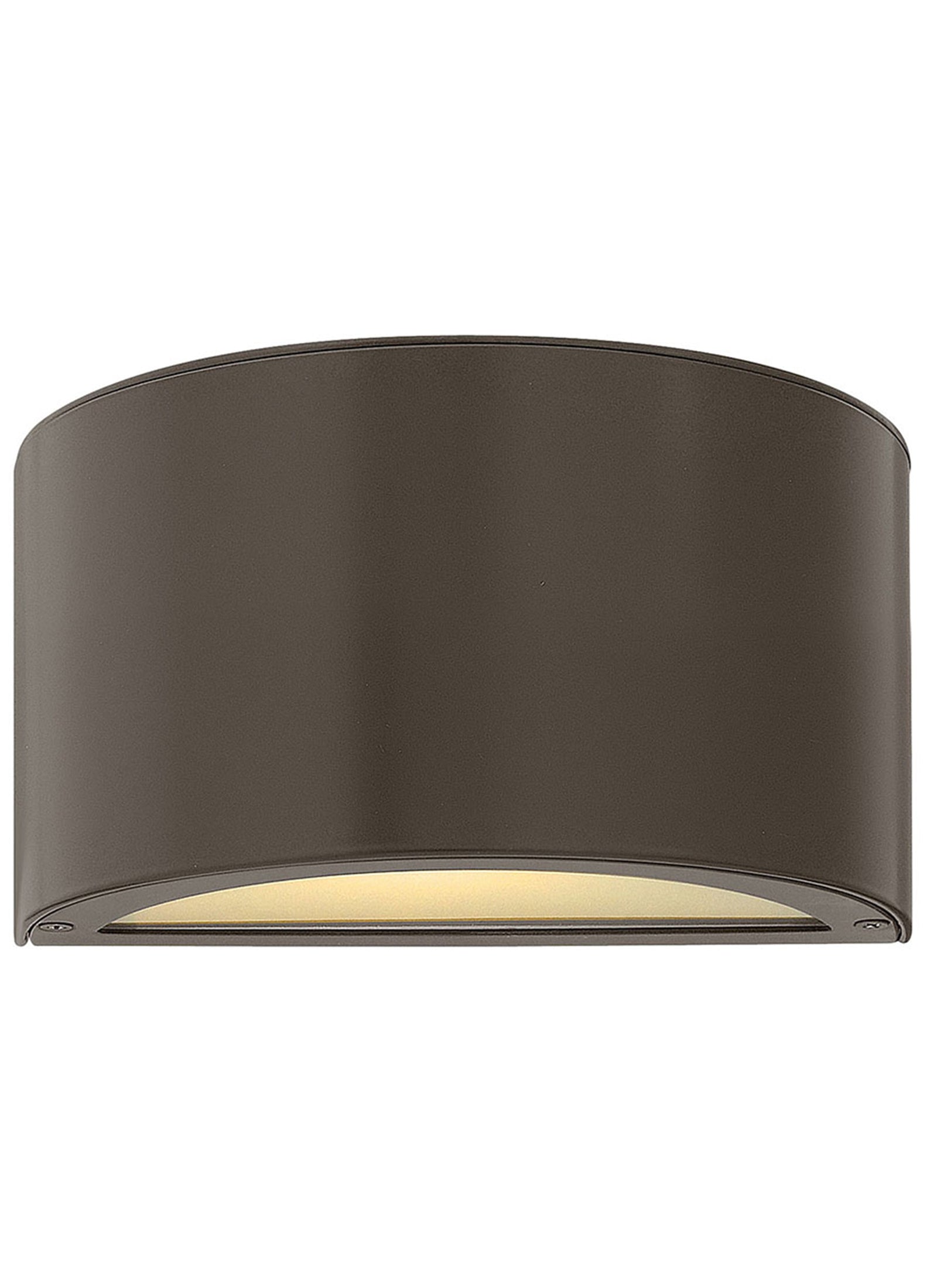 Luna 1L small outdoor wall lantern - 1662BZ