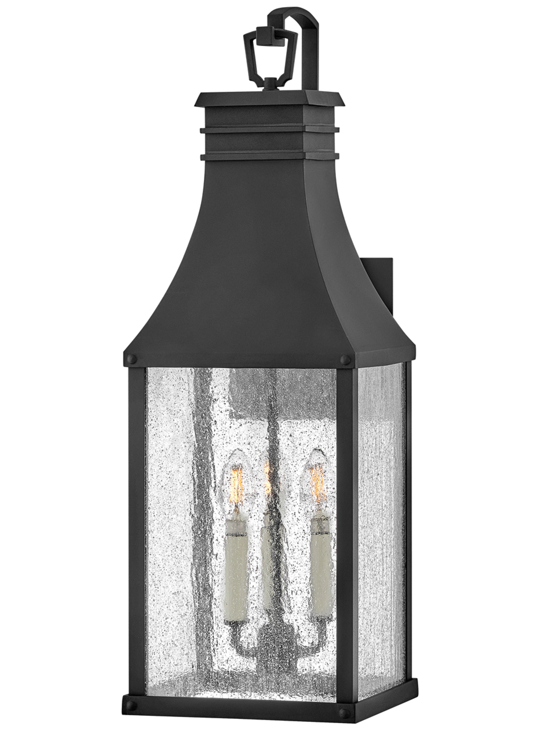 Beacon Hill 3L large outdoor wall lantern - 17465MB