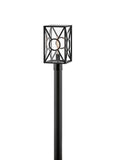 Brixton 1L post top lantern - 18371BK
