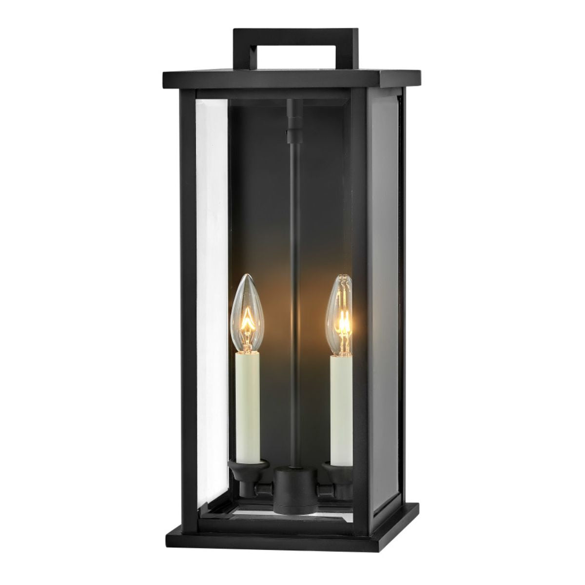Weymouth 2L outdoor lantern - 20014BK