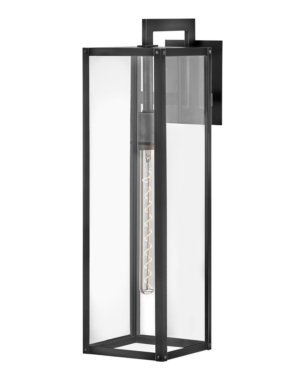 Max 1L Large Outdoor Lantern - 2595BK