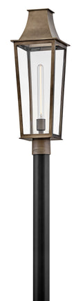 Georgetown 1L outdoor post lantern - 28891BU