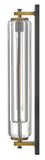 Lourde 1L outdoor wall lantern - 28925BK-LL *