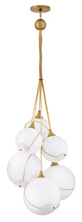 Skye 6L multi tier chandelier-30306HBR-CO