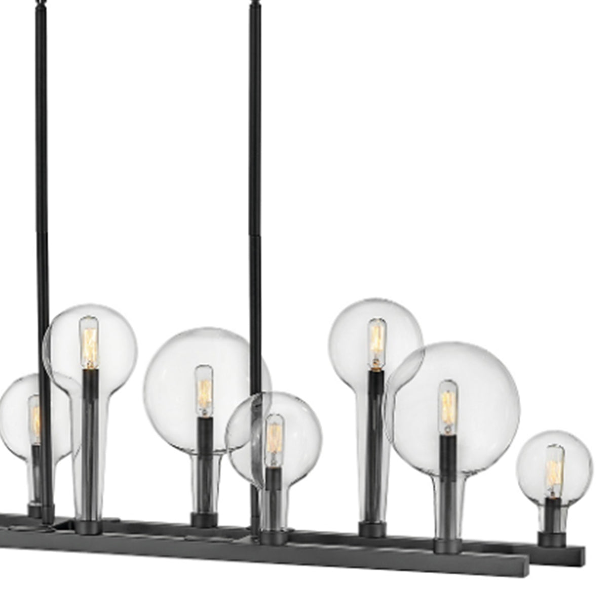 Alchemy 10L linear chandelier - 30528BK