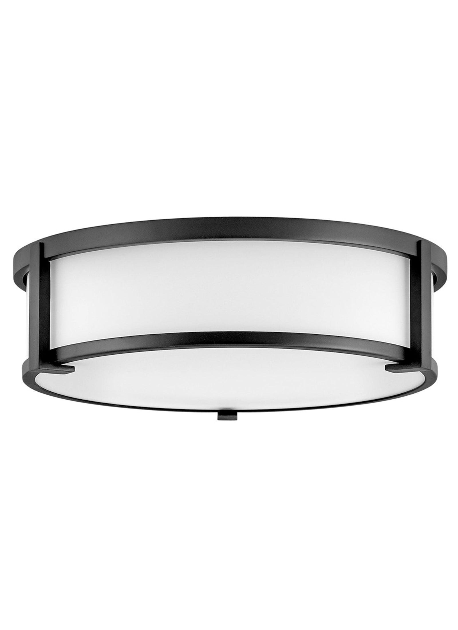 Lowell 3L medium flush mount - 3243BK