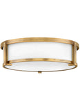 Lowell 3L medium flush mount - 3243BR