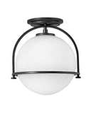 Somerset 1L semi-flush mount ceiling - 3403BK **