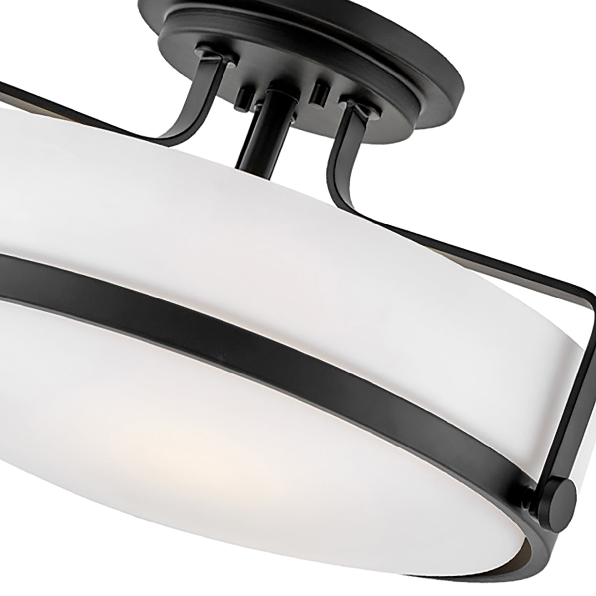 Harper 3L large semi-flush mount - 3643BK