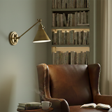 Arti 1L swing-arm wall sconce - 3690HB *