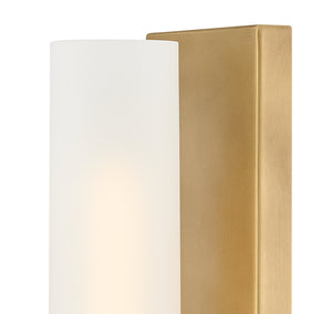 Ryden 1L wall sconce - 37850HB-WH