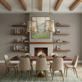 Tournon 3L medium pendant - 38113HB-HB. *