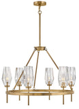 Ana 6L medium chandelier - 38255HB