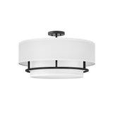 Graham 4L semi-flush mount - 38894BK
