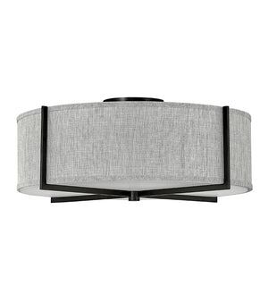 Axis 4L Large semi-flush mount - 41709BK