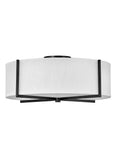 Axis 4L Large semi-flush mount - 41710BK