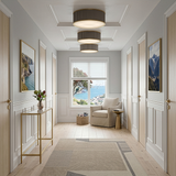 Arden 1L flush mount ceiling fixture - 45053HB *
