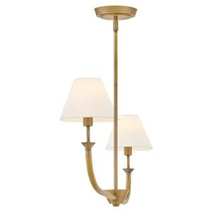 Greta 2L linear chandelier - 45164HB