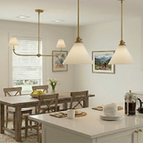 Greta 2L linear chandelier - 45164HB