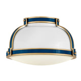 Barton 2L flush mount - 46351GW-LCB