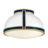 Barton 2L flush mount - 46351GW-LCB