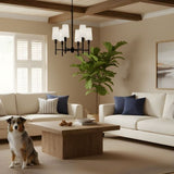 Fenwick 6L Chandelier - 46455BK