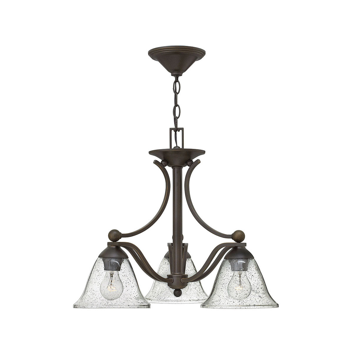 Bolla 3L chandelier - 4653OB-CL