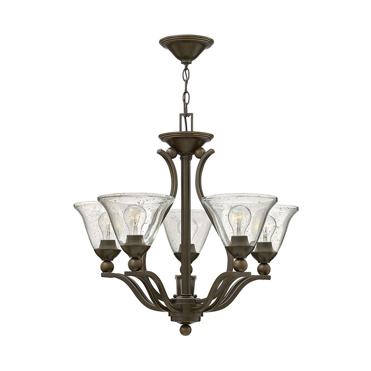 Bolla 5L chandelier - 4655OB-CL