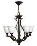 Bolla 5L chandelier - 4655OB-OPAL