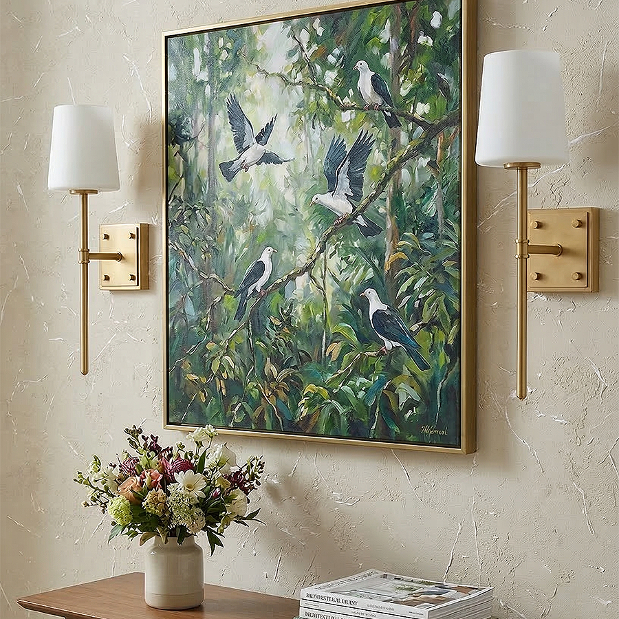 Saunders 1L wall sconce - 46950LCB