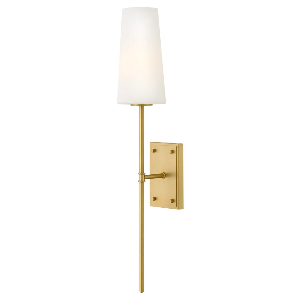 Saunders 1L tall wall sconce - 46951LCB *