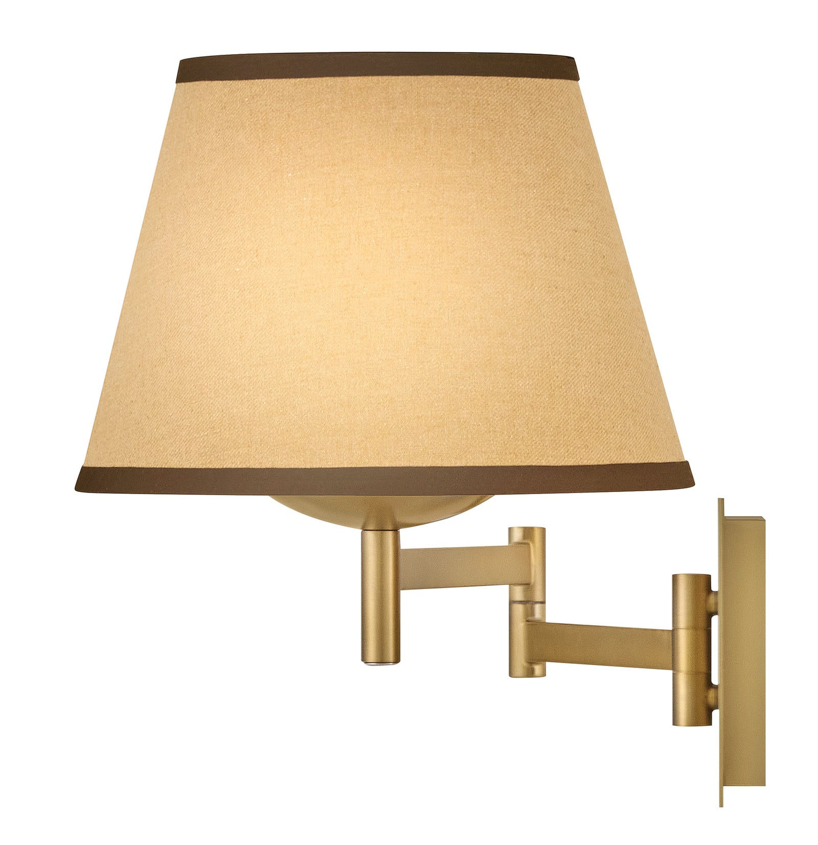 Sonia 1L swing arm wall light - 47510LCB *