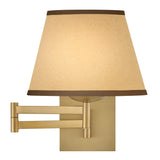 Sonia 1L swing arm wall light - 47510LCB *
