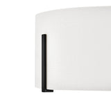 Halle 4L semi-flush mount - 47573BK *