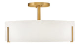 Halle 4L semi-flush mount - 47573LCB *