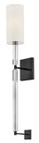 Anika 1L Sconce - 47610BK *