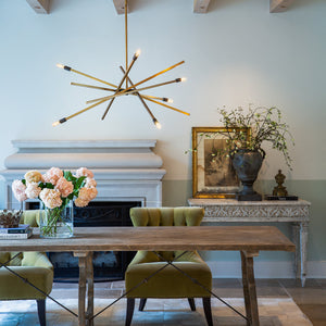 Archer 6L chandelier - 4766HB