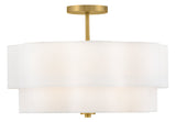Gwen 4L semi-flush mount - 47733LCB *