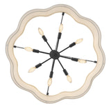 Gwen 8L Chandelier - 47735BK
