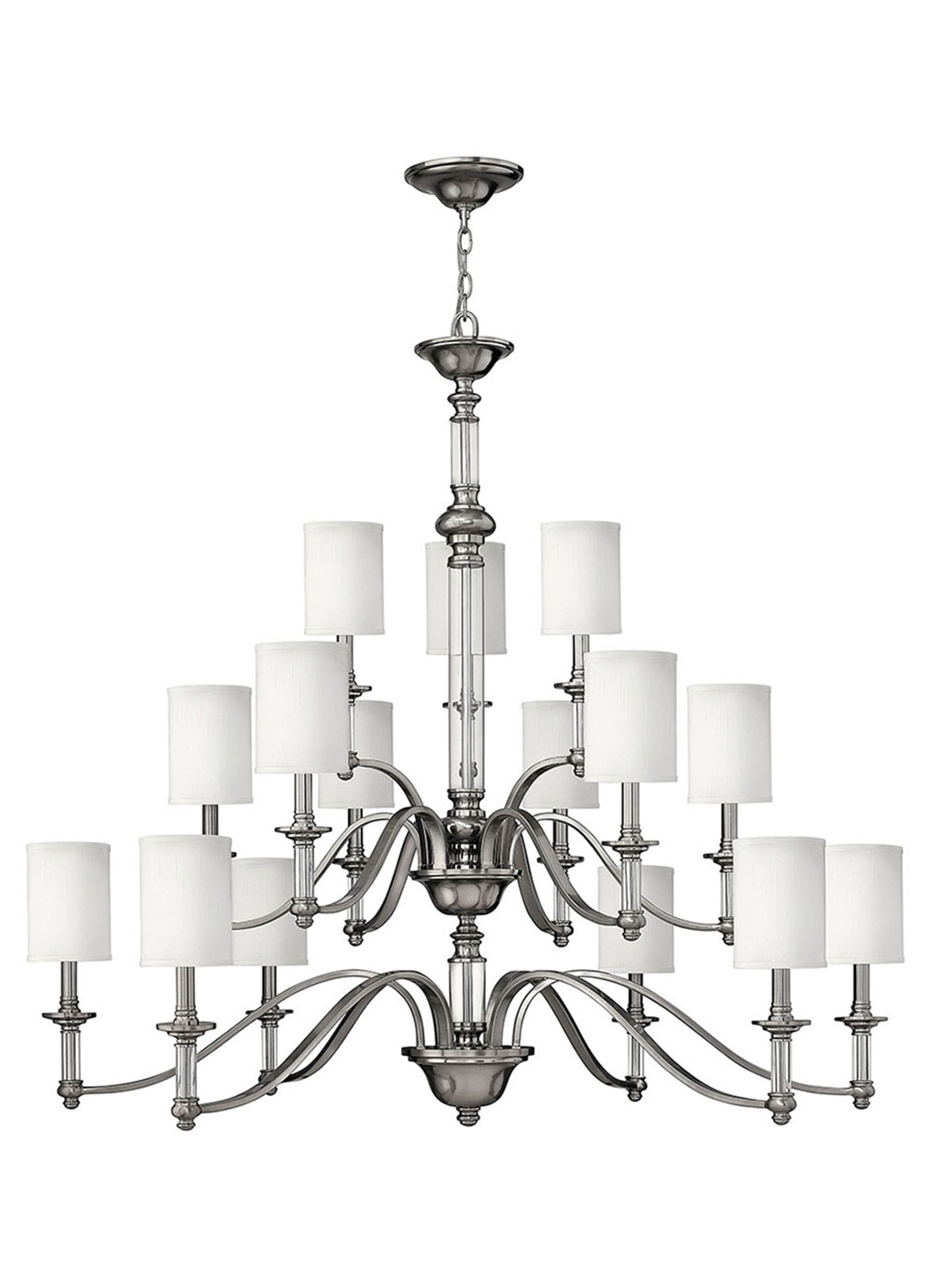 Sussex 15L extra large chandelier - 4799BN