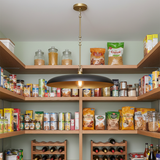 Sadie 1L large pendant - 48165LCB-BK *