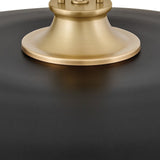 Sadie 1L large pendant - 48165LCB-BK *