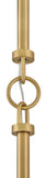 Sadie 1L large pendant - 48165LCB-BK *