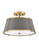 Clarke 2L Medium Semi-Flush Mount - 4893LDB *